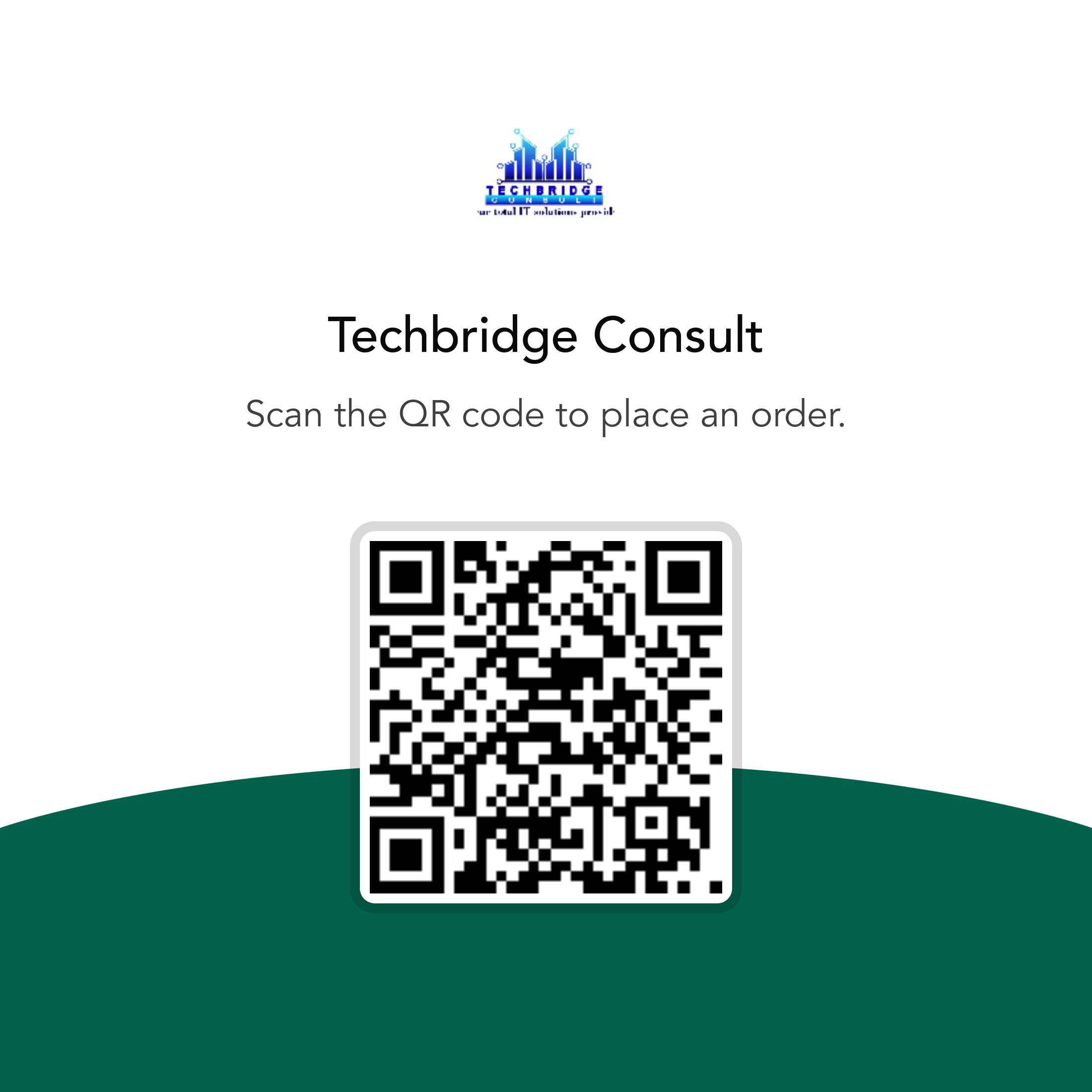 Business Delivery QR Code with Driver Tips