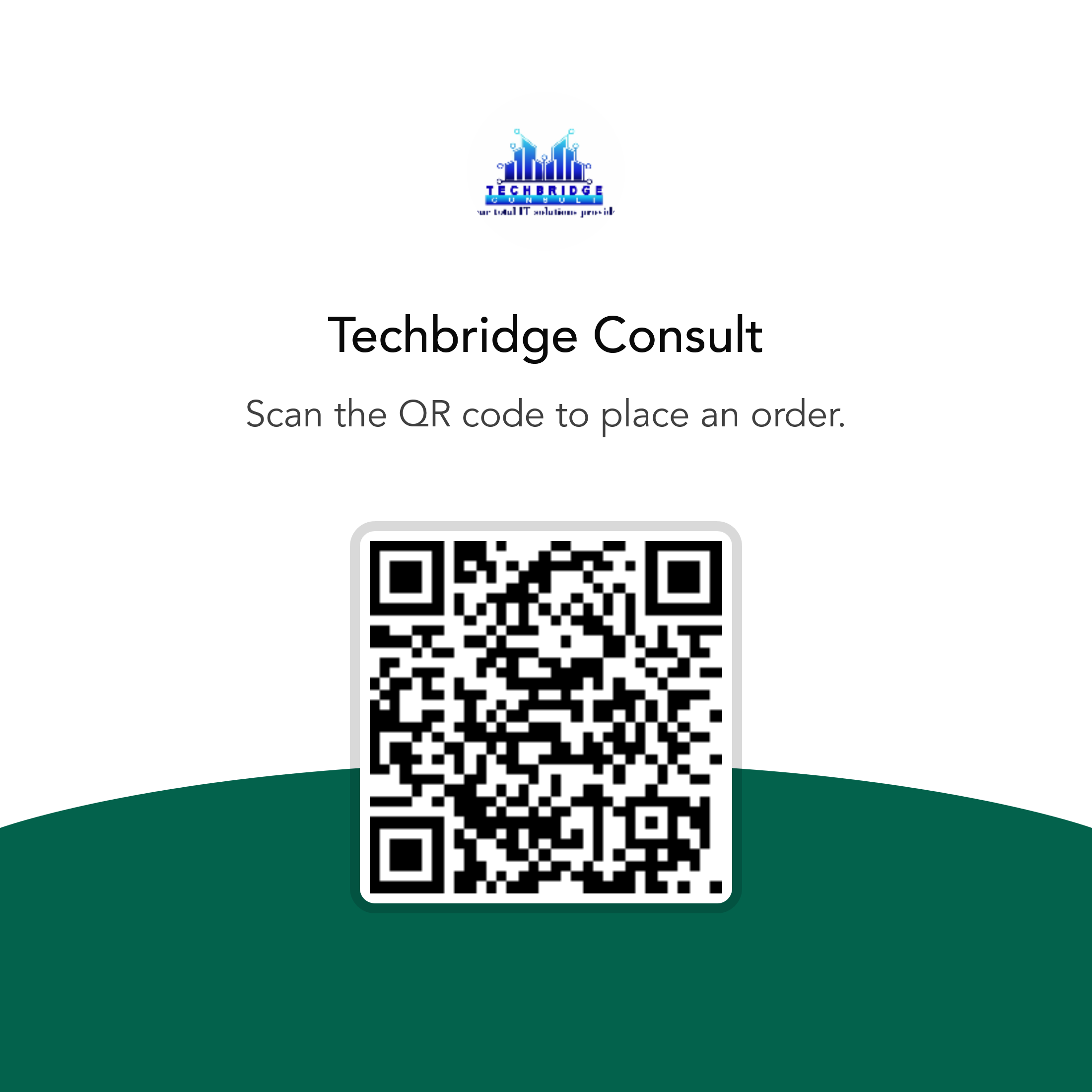 Business Delivery QR Code with Delivery Date